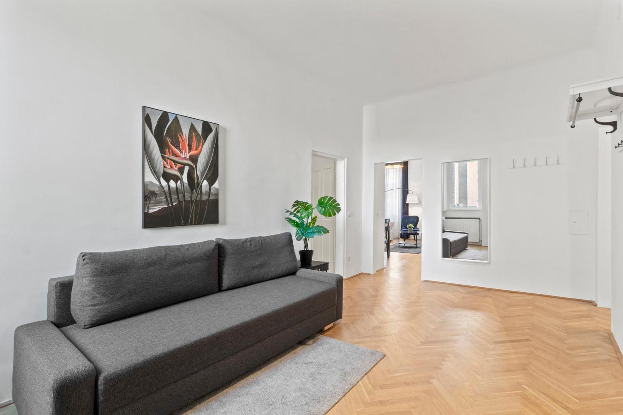 Appartement Balcony Apartment, 4 Min To U3 Zipperer Strasse Wenen